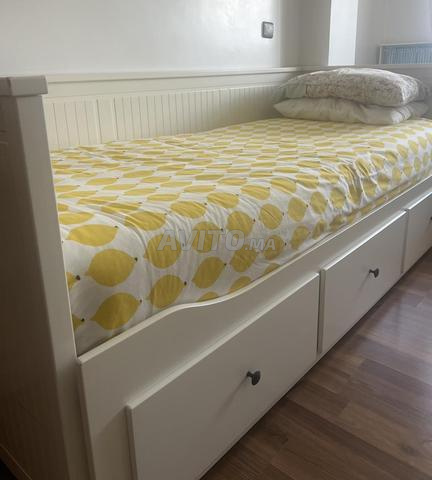 سرير قابل للتمدد و مرتبتين - 2