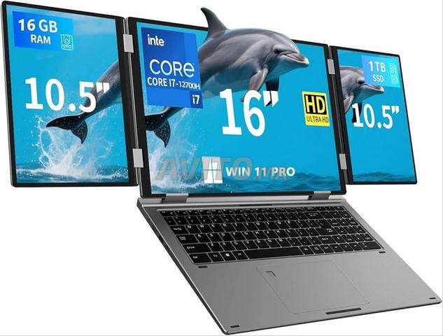 PC portable KOOFORWAY 3 Écrans i7-1270P 32Go/ 2To - 2