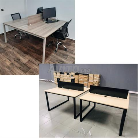 Bureau de travail collectif de 2 à 6 places - 2