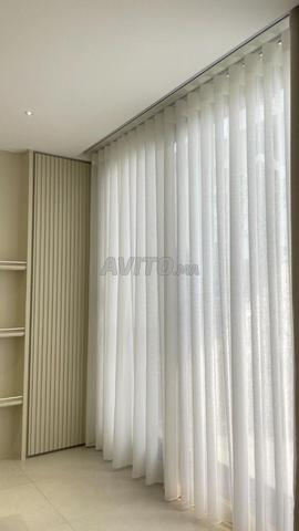 ستائر موجة من الصوف ومعتمة - 2