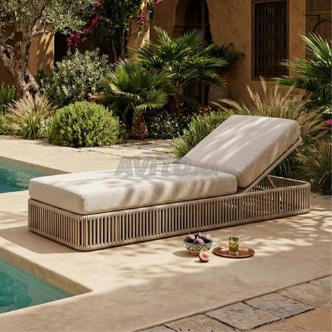 Transat Bain de Soleil Luxe | Chaise Longue