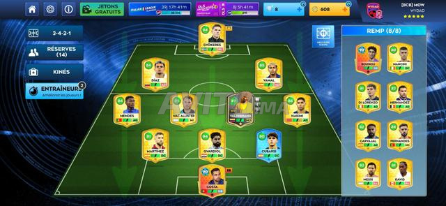 Compte légendaire DLS26 250dh - 2