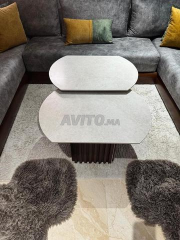 Table avec céramique italienne et revêtement PVC - 2