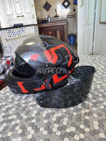 صندوق علوي 45 لتر وخوذة دراجة نارية - 2