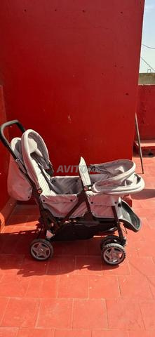 poussette 2 places pour enfants - 2