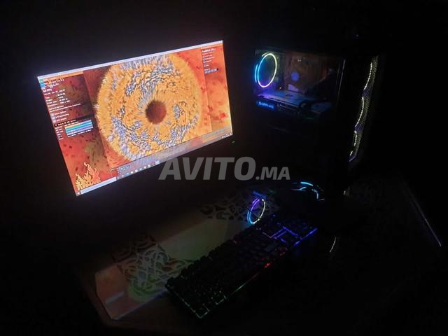 Setup gamer i3 8100 SSD 128 Go 500 Go HDD 12 Go RAM GTX 1650 - 2