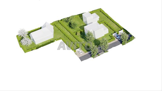 Terrain commercial 120m2 2 façades R2