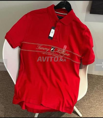 تيشيرت بولو تومي هيلفيغر أصلي جديد - 2
