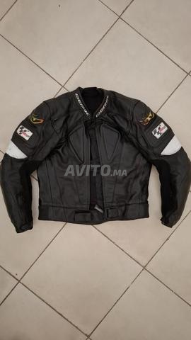 جاكيت وبنطلون دراجة نارية بيريك مقاس L - 2