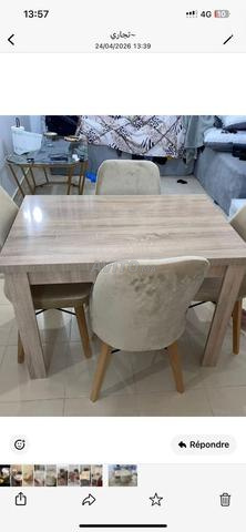 عرض خاص: طاولة طعام مونجي عصرية وعملية بجودة ممتازة