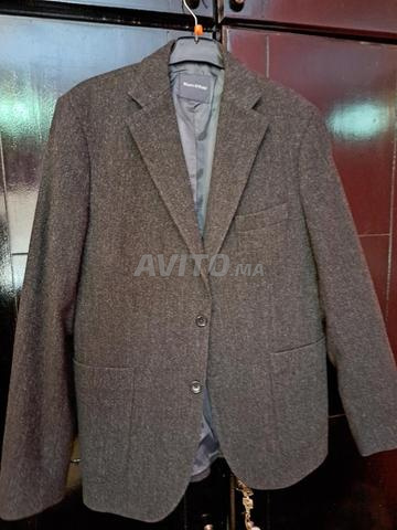 جاكيت ماركو بولو أسود رمادي 48 50 جديد