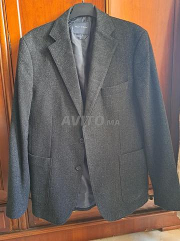 Veste jacket Marco Polo noir gris 48 50 neuve - 2