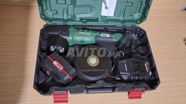 مجموعة ماكينة تلميع مع بطارية وشاحن 20 فولت - 2