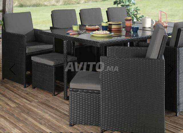 Table et fauteuils de jardin - 2