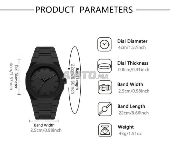 Montre élégante alliant luxe et praticité - 2