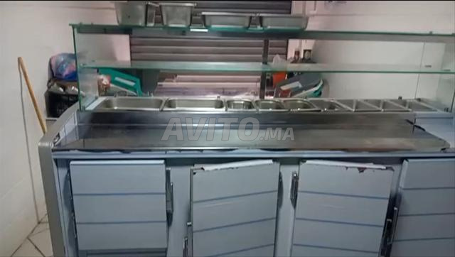 واجهة عرض مبردة وكونتر ستانلس ستيل مع ضمان - 2