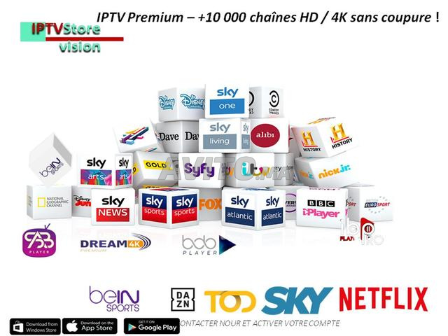 بث IPTV بدقة HD، Full HD و 4K، وحتى 8K