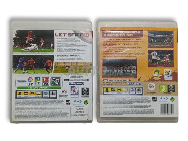 لعبتان بلاي ستيشن 3 فيفا 10 وكأس العالم 2010 - 2