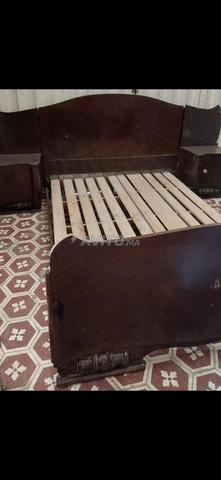 غرفة نوم كاملة: سرير ومرتبة وخزائن - 2