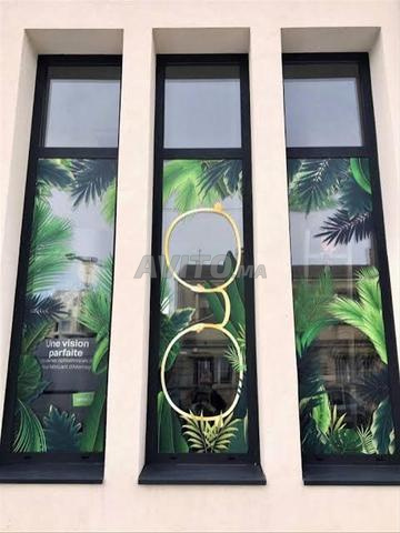 Vitre vitrine vitres trempé aluminium