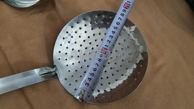 Grande louche et cuillère en inox pour les occasions - 2