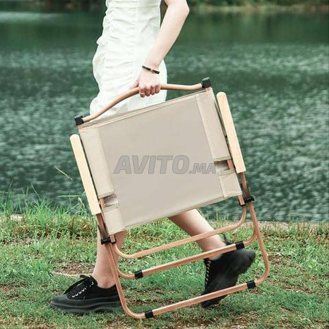 Grande Table de Pique-nique Portable avec 4 Chaises - 2