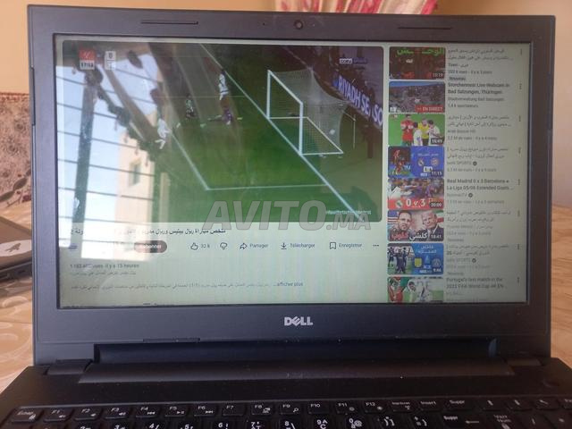 Ordinateur portable type Dell, encore propre et fonctionnel