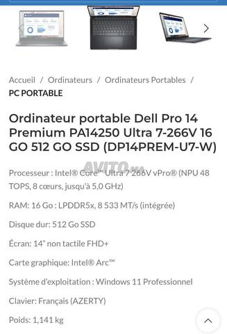 Dell Pro 14 Premium Ultra 7