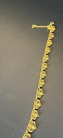 سلسلة قديمة من الذهب عيار 10 قيراط بحالة ممتازة