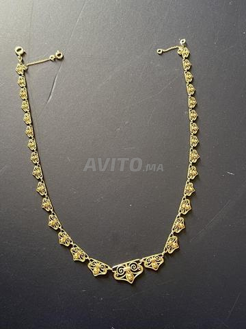 Ancienne chaîne en or 10 carats en excellent état