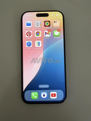 À vendre : iPhone 16 Pro Noir – 128 Go (original)