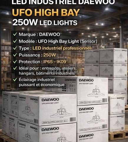 Lampe LED Industrielle 250W DAEWOO Neuf