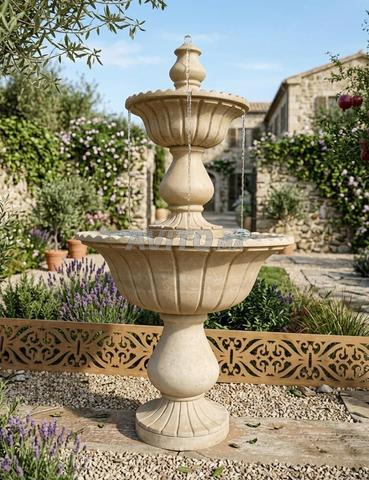 نافورة مصنوعة من الحجر الصناعي