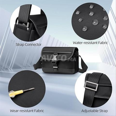 Sacoche Homme Arctic Hunter Bandoulière Nylon Noir - 2