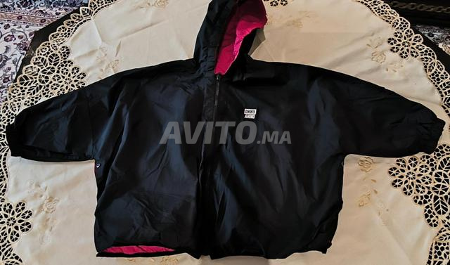 Veste imperméable réversible DKNY fille 6 ans