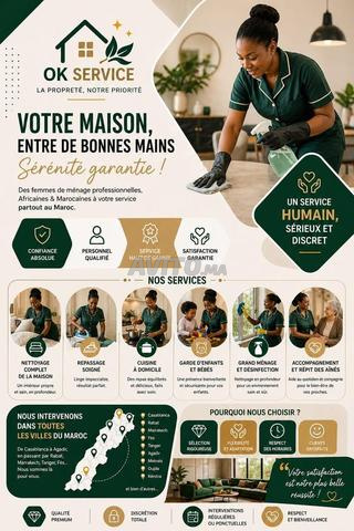 Femme de ménage polyvalente