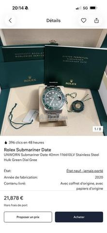 Rolex Submariner Hulk