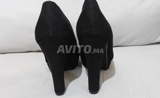 حذاء دان كحل أنيق للمناسبات مقاس 37 (بحالة جيدة) - 2