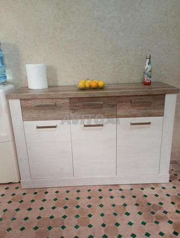 بوفيه 3 أبواب، 3 أدراج كالجديد