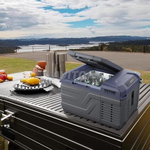 VEVOR ثلاجة محمولة بالضاغط ثلاجة صغيرة بمنطقة واحدة للسيارة
