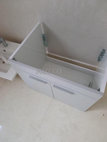 Meuble vasque MDF (67*46cm). - 2