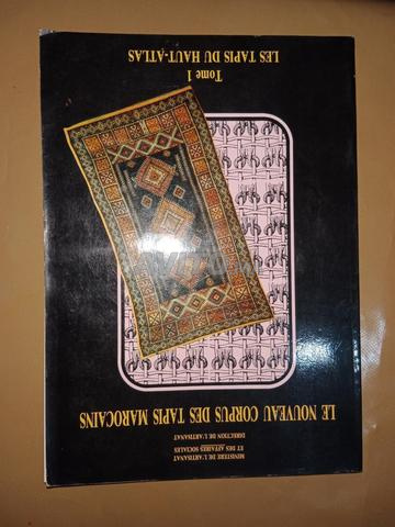 4 Tomes Tapis et Hanbels Maroc 1988