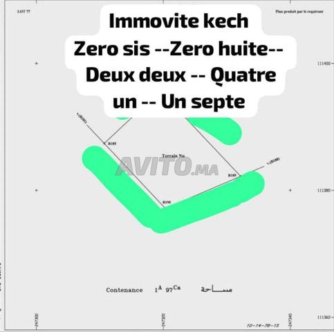 Terrain commercial R3 Cave 02 face prix 260 million - 2