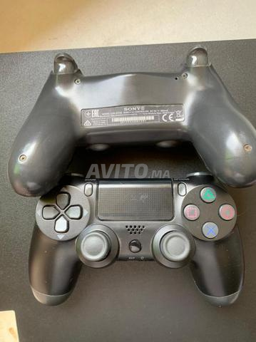 PS4 SLIM BON ÉTAT AVEC 2 MANETTES ET 3 JEUX - 2