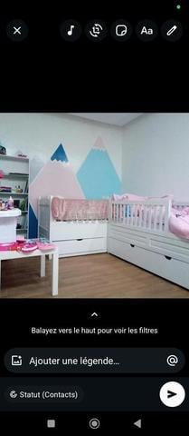 Deux lits à coucher pour enfants à vendre