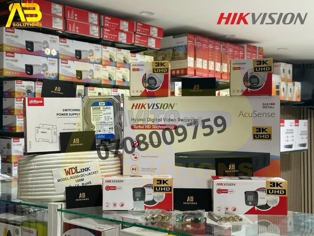 Pack 4 Cam HIKVISION 3K 6MP | Caméras de surveillance