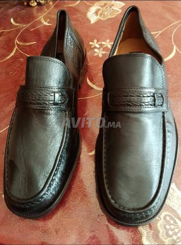 Mocassin chaussures cuir Italy 43 44