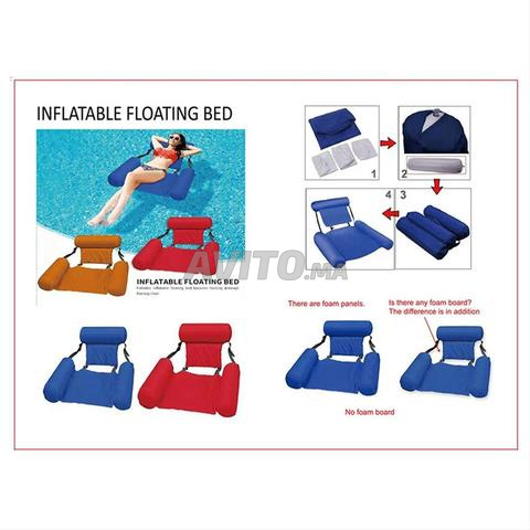 كرسي عائم قابل للنفخ - 2