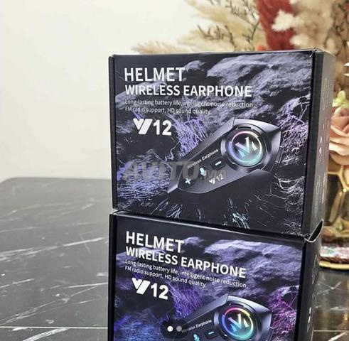 Casque moto Bluetooth Y12 - 2