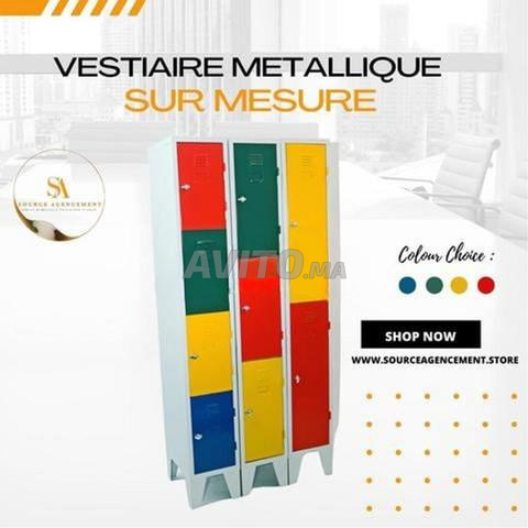 Fabrication de vestiaires métalliques 1 à 5 portes